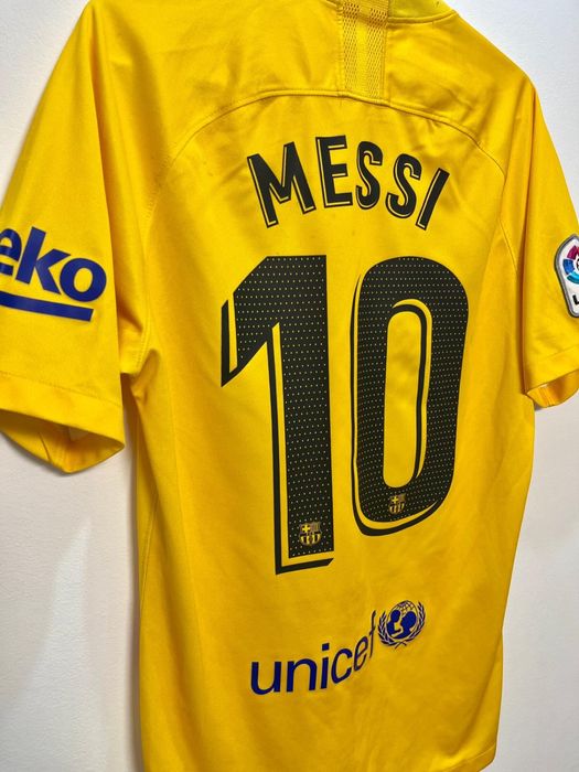 FC Barcelona 2019/20 Fourth original tricou fotbal – Messi #10