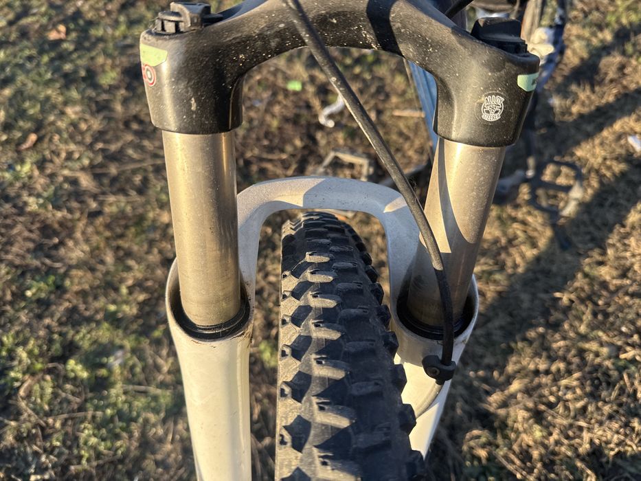 bicicleta Rockrider st540 suspensie de 100 mm