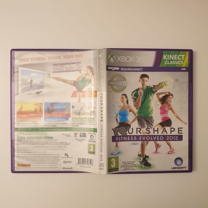 Your Shape Fitness Evolved 2012 Kinect Xbox 360