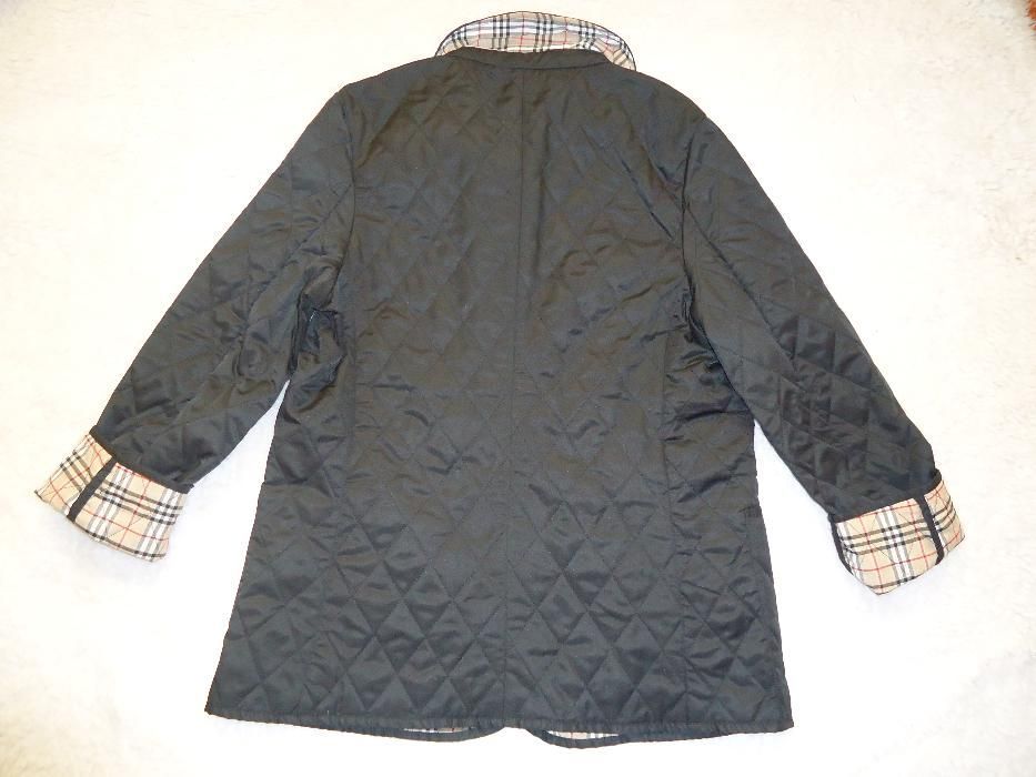 Jacheta scurta dama matlasata neagra bej nude made in England