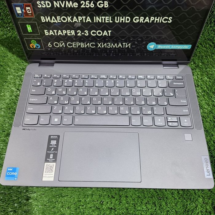 Lenovo flex x360 i3-1215U 8gb 256 сенсорный