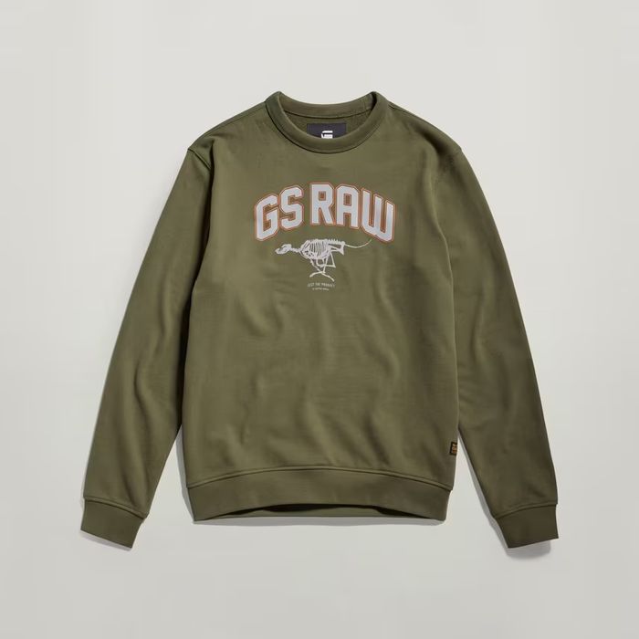 Оригинална блуза G-STAR RAW Skeleton S M L нова худи горнище суичър