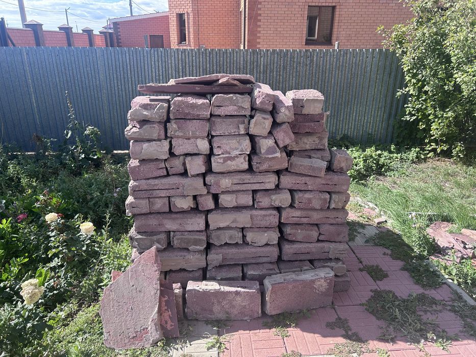 Камень, фасадный, б/у