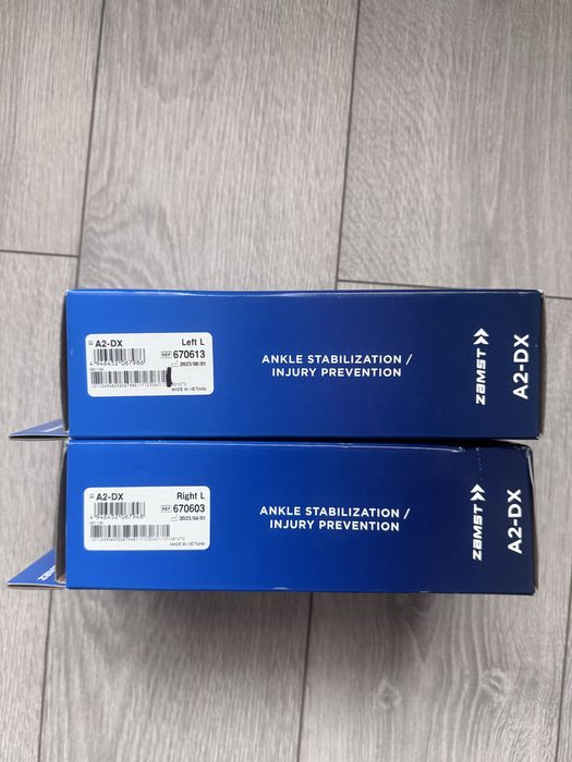 Set 2 Orteze profesionale gleznă Zamst A2-DX (Stânga + Dreapta)