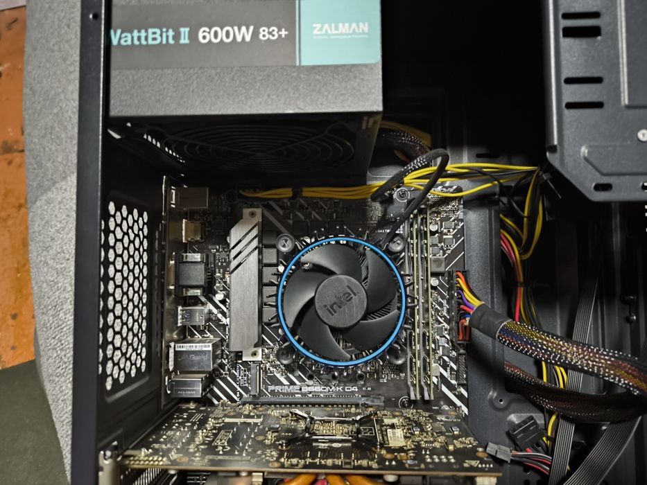 Игровой компьютер+монитор asus