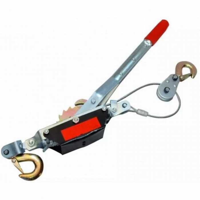 Ръчна лебедка скрипец със стоманено въже