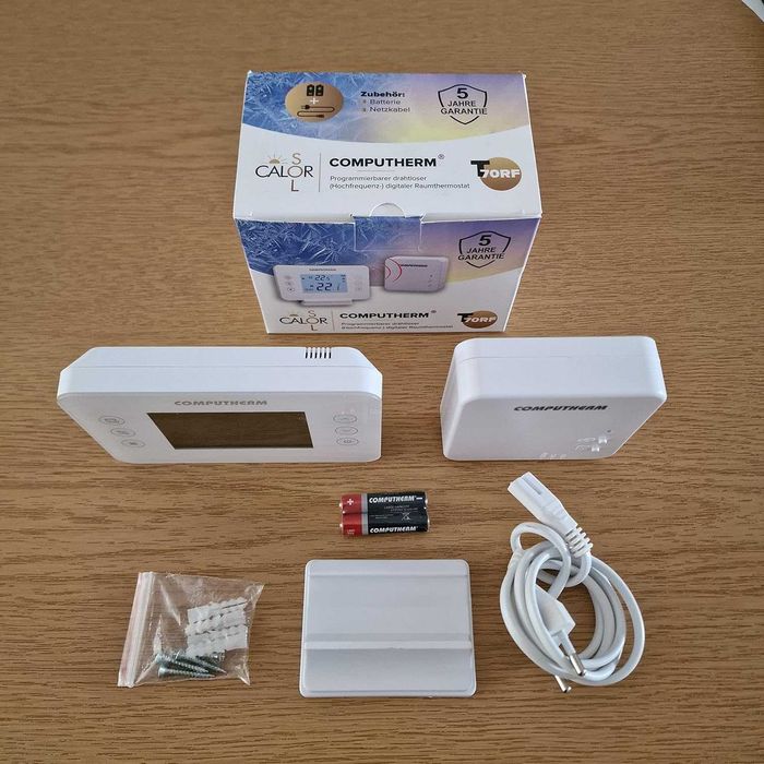 Termostat digital WiFi Computherm T70RF Baza+Termo, REDUS de la 250RON