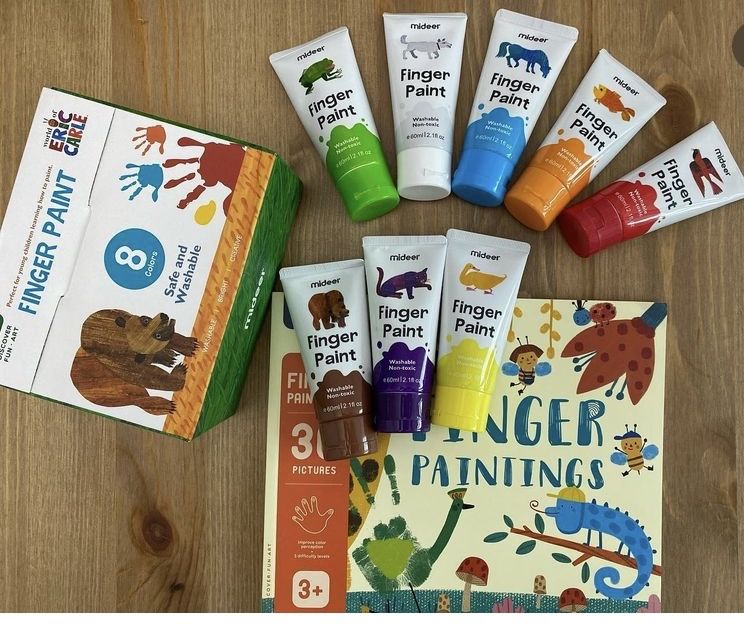 Пальчиковые краски для детей