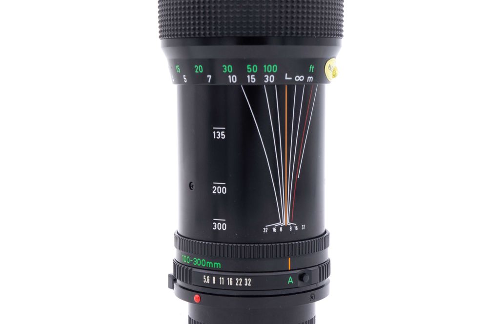 Obiectiv Canon FD 100-300mm f5,6 montura FD