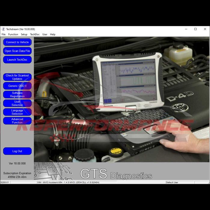 Автодиагностика за Toyota и Lexus - Techstream