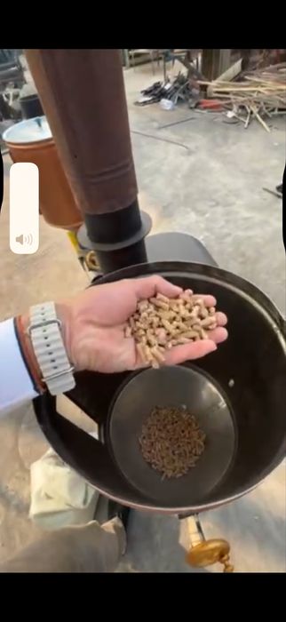 Опилка печка до 60 кв