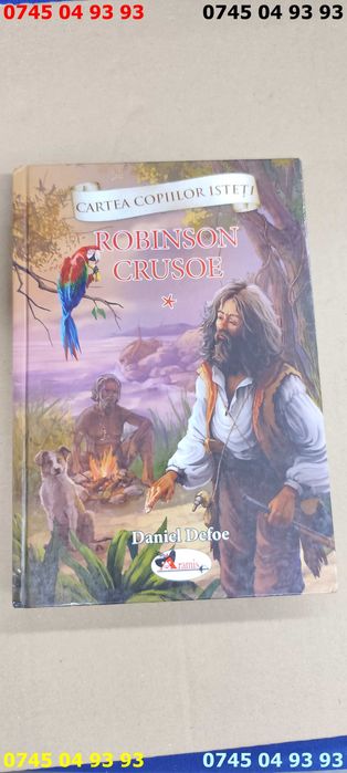 carte carti robinson crusoe Daniel Defoe vol 1