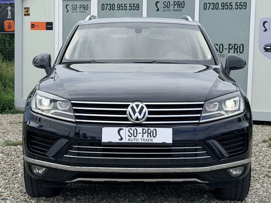 Volkswagen Touareg Facelfit 2016 3.0TDI Euro 6 Automat/RATE DOAR CU BULETINUL/AVANS 0/GARANTIE 12 LUNI/LIVRARE GRATUITA