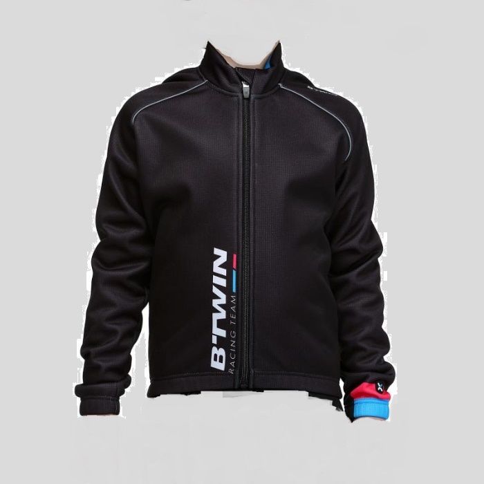 Детско зимно яке за колоездене и светлоотразителна жилетка Craft