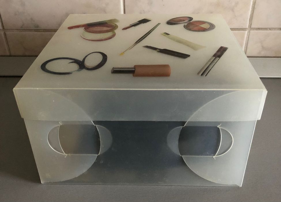 2 cutii depozitare pliabile