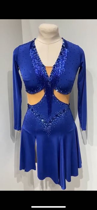 Спортивно бальное платье