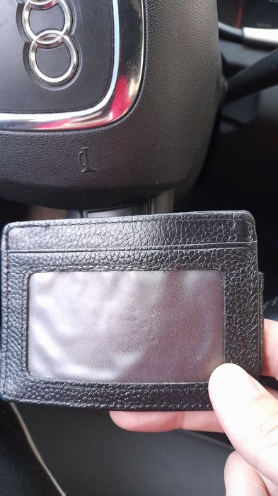 portofel pielel barbati nou impecabil Portcard piele portmoneu