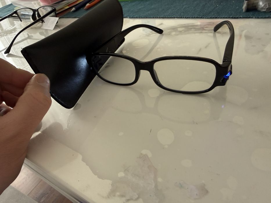 Ochelari cu LED pentru citit / lucru de aproape + husă neagră