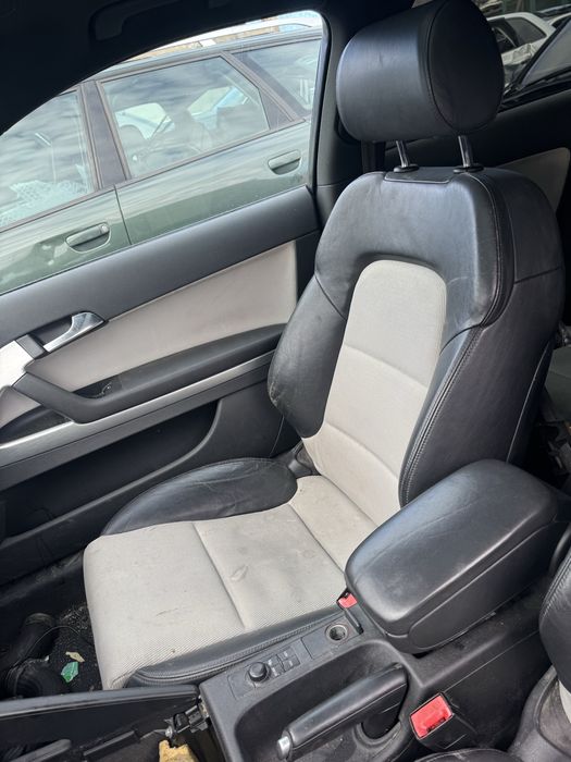 Салон за ауди а3 8п 2/3 варти / полукожен салон audi a3 8p