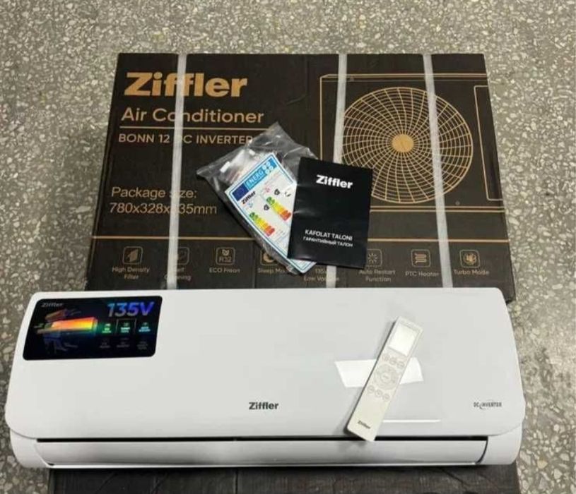 Кондиционер ziffler 12 доставка гарантия бесплатная optom skidka bor