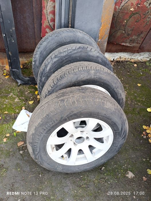 Диски с резиной лето 4 на 100