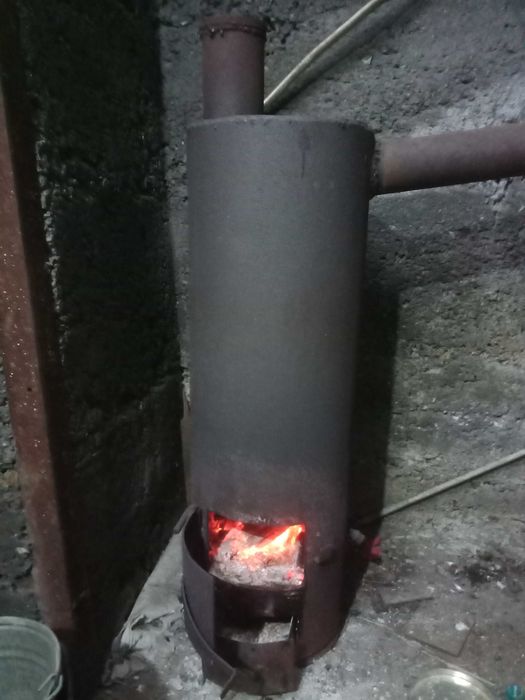 Буржуйка для гаража.