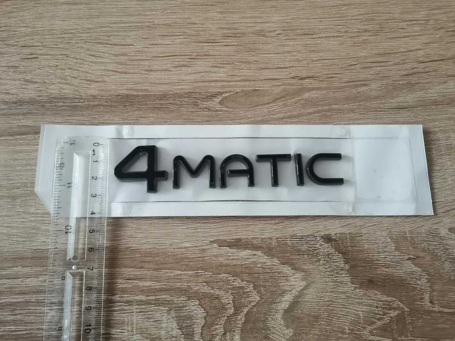 черен надпис Mercedes Benz 4matic нов фонт