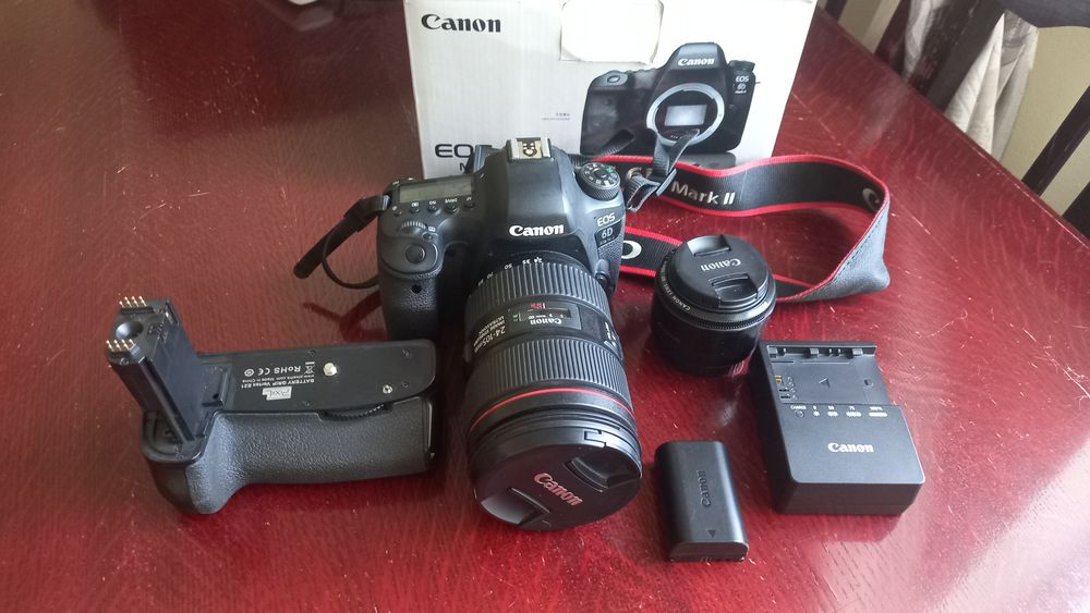 Canon 6d m2 , b/u