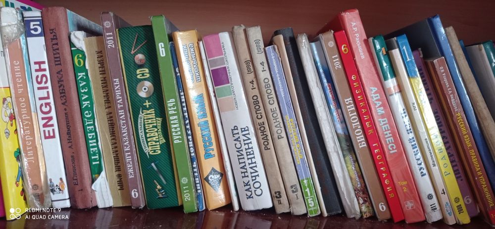 Книги разные, учебники