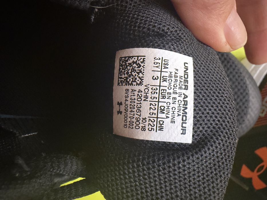 Кроссовки under armour