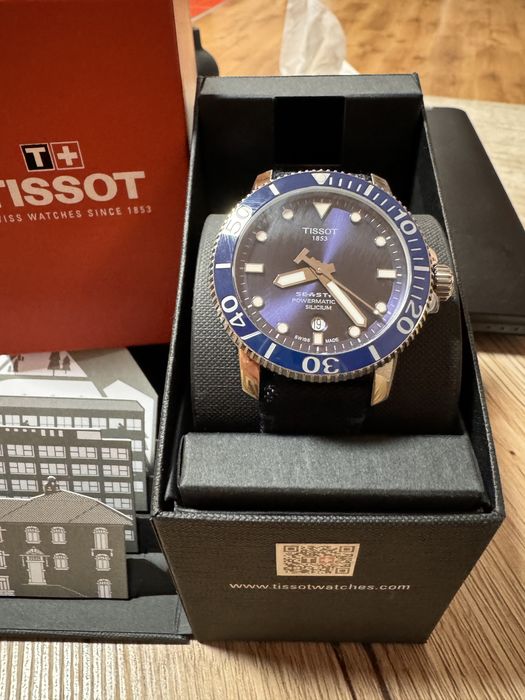 TISSOT Seastar 1000, Powermatic 80 SILICIUM Garantie