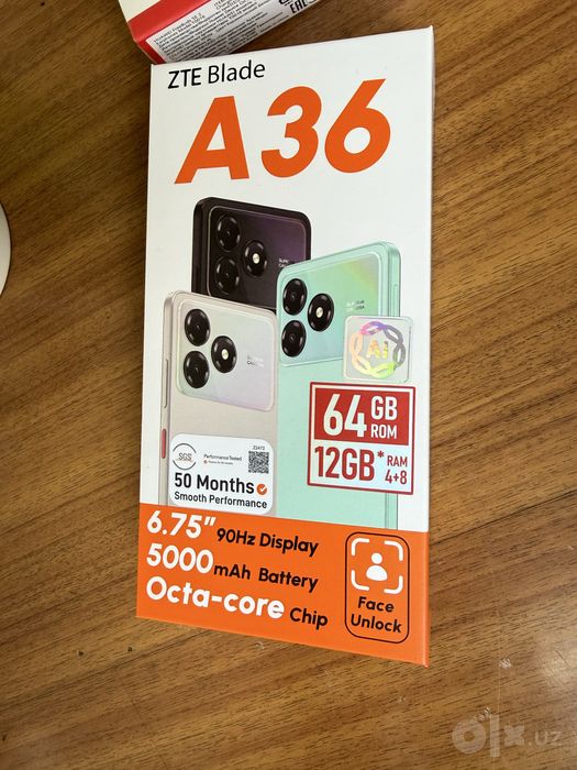 Продается ZTE A36 64 Gb новый