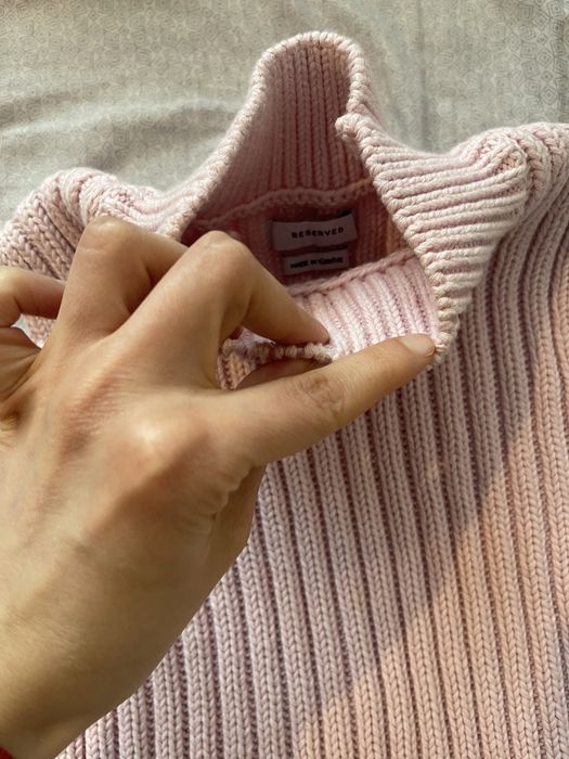 Пуловер без ръкави/ плетен потник топ Zara, Reserved