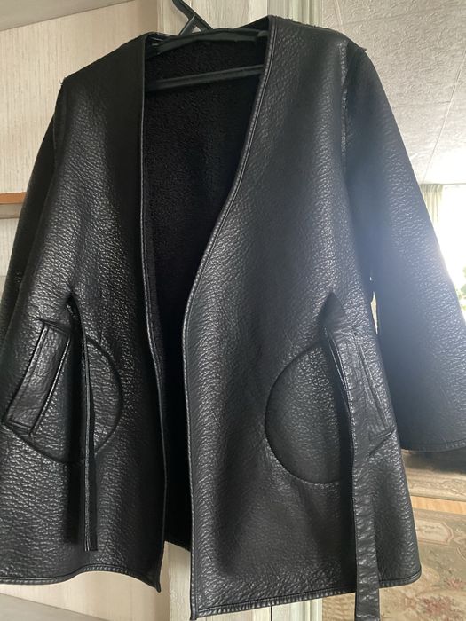 Кожаная куртка  женская