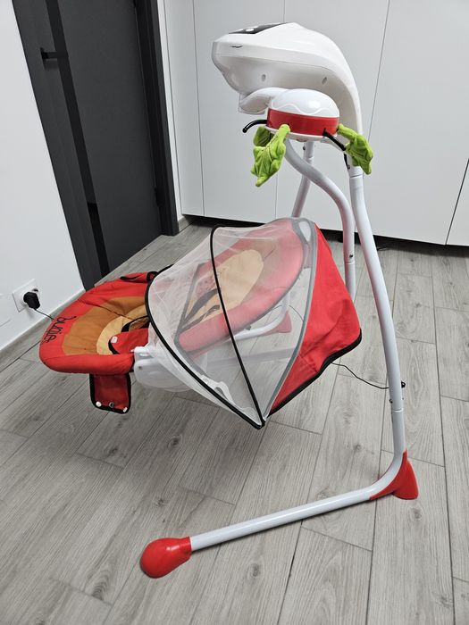Leagăn electric copii pliabil cu melodii 80% Reducere