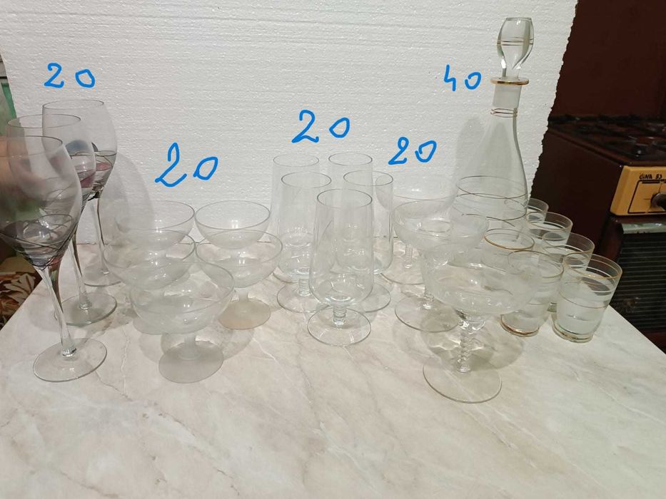 pahare , seturi de bautura , vaze de portelan