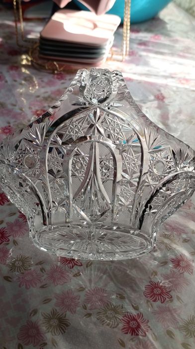 Хрустальная ваза