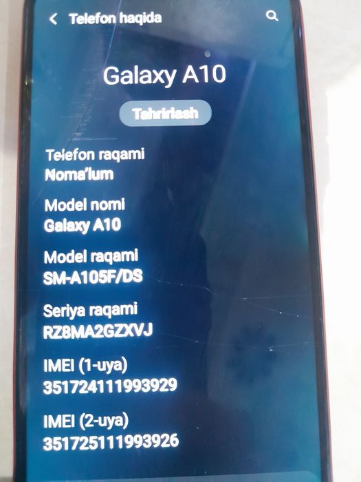 Samsung a10 32gb + samsung powerbank