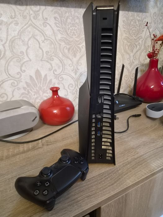 PlayStation 5 disk ps5 cd disc black negru impecabil