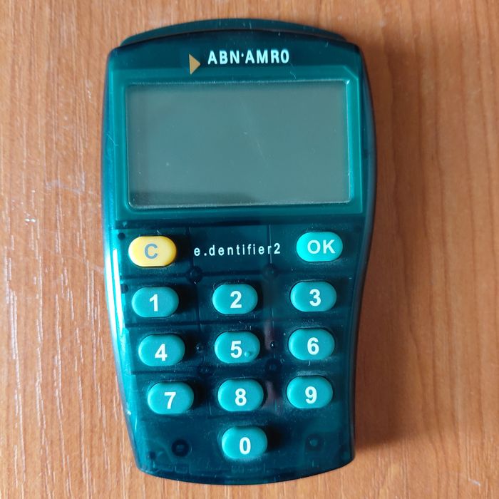Dispozitiv bancar ABN AMRO e.dentifier2