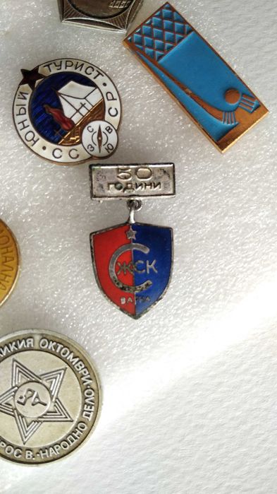 Стари  футболни значки - спортни знаци