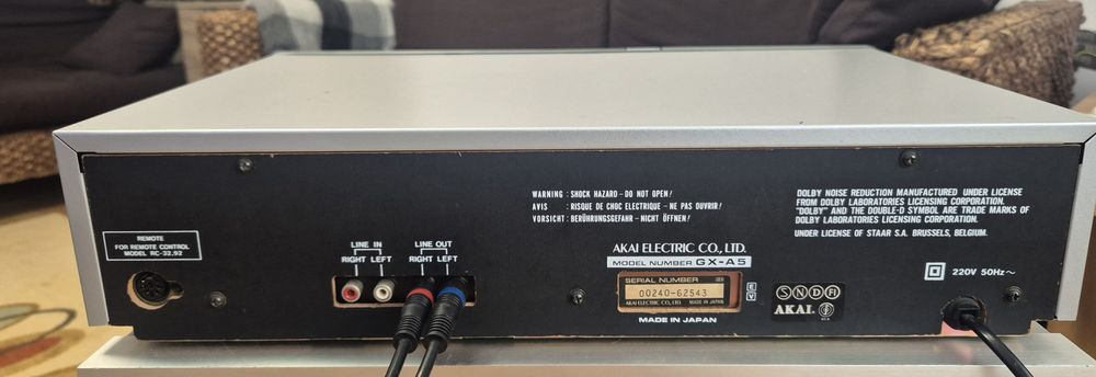 Tape Deck Akai GX A5 Bucuresti Sectorul 6 • OLX.ro