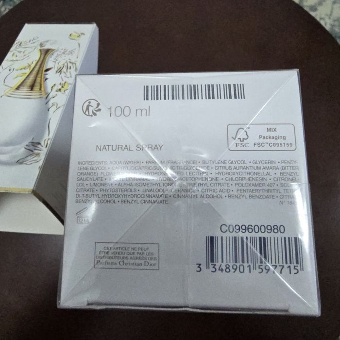 Parfum fara alcool DI0R - J'adore Parfum d'eau EDP 100ml