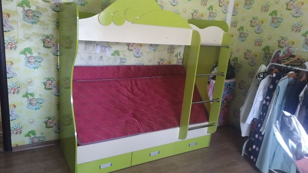 Продам кровать с матрасами