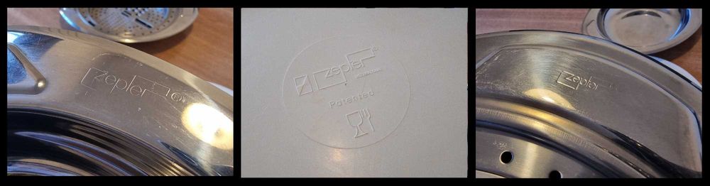 Set 7 accesorii Zepter, capace, platouri, razatoare