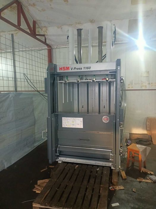Presa verticala de balotat HSM 1160 PLUS, second hand