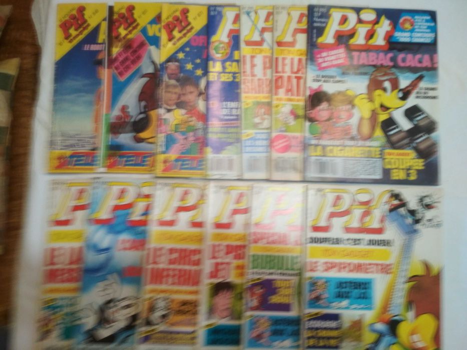 Продавам сп.Pif /13бр./и  интересни др. списания на български език