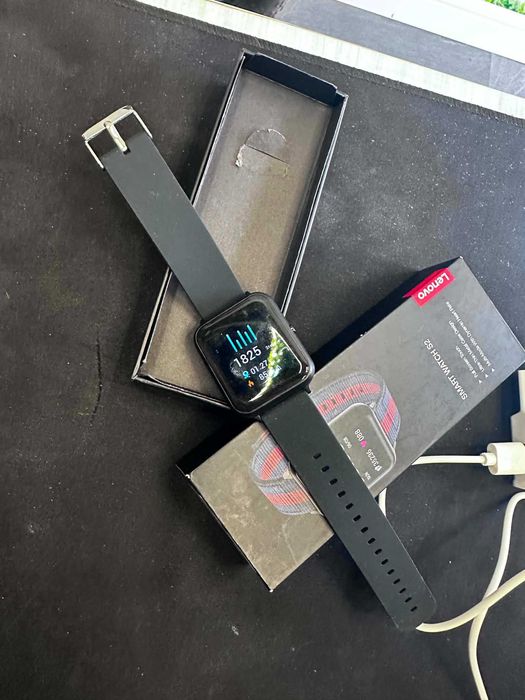 Смарт часовник Lenovo S2 Smart Watch Black
