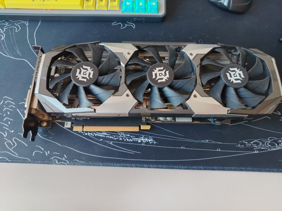 Видеокарта 1070 8 gb zotac