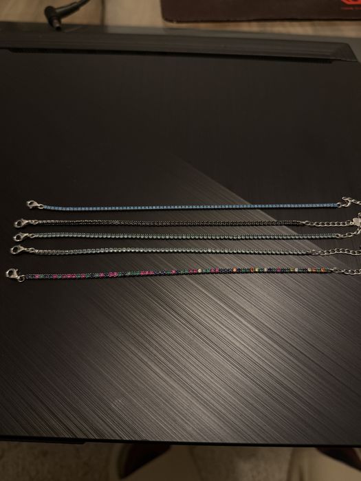 Bratari argint model Tenis